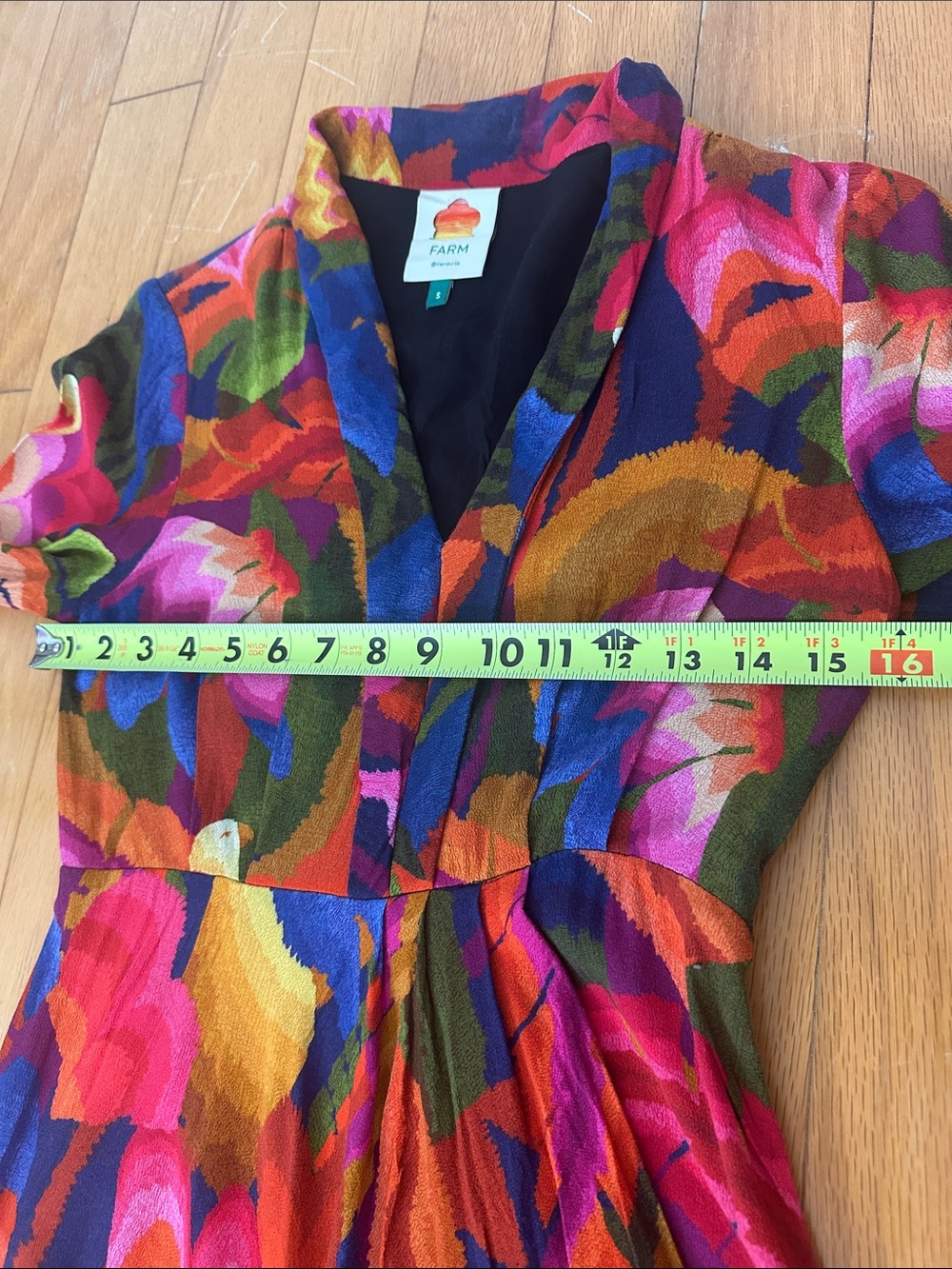 Farm Rio Floral Maxi Dress size small - Picture 10 of 13